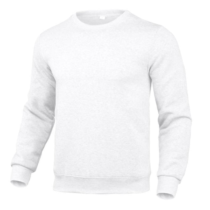 Herr Bekväm Crew Neck Tröja gjord av högkvalitativ bomullsblandning Mirla-Eva Jonsson