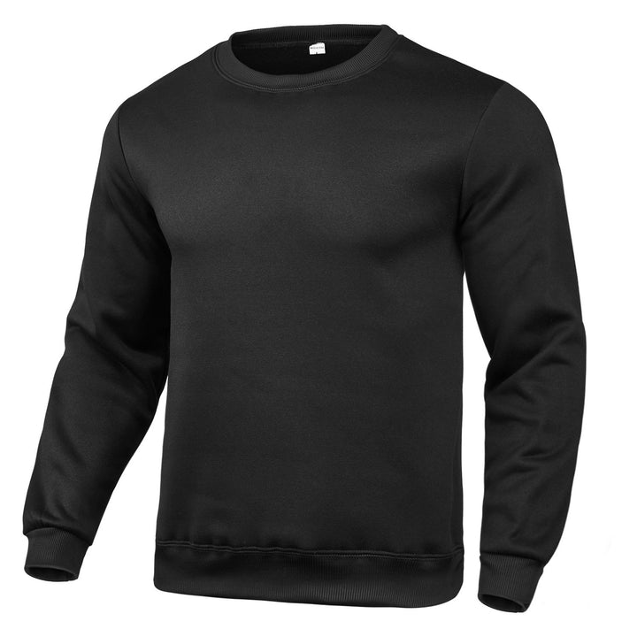 Herr Bekväm Crew Neck Tröja gjord av högkvalitativ bomullsblandning Mirla-Eva Jonsson