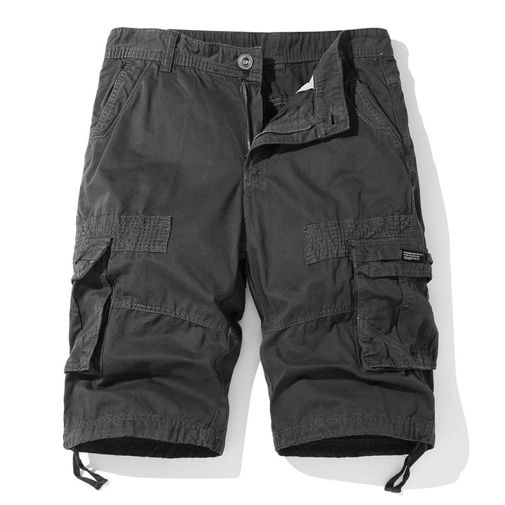 Herr Cargoshorts med multifunktionella fickor och slitstarkt material Mirla-Eva Jonsson