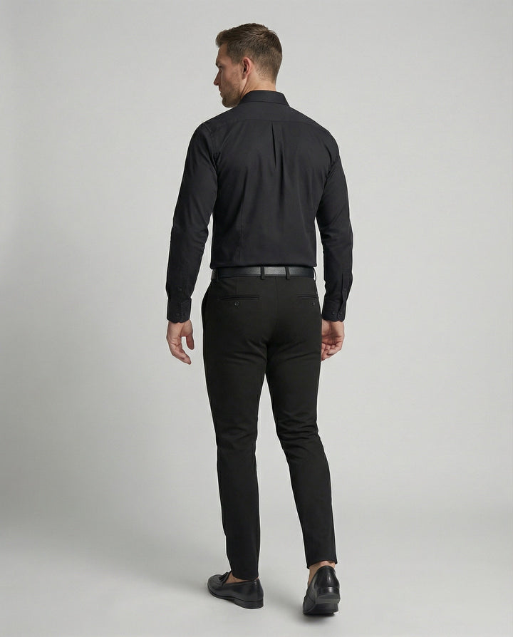 Herr Chino-byxa Slim Fit modernt snitt-Eva Jonsson