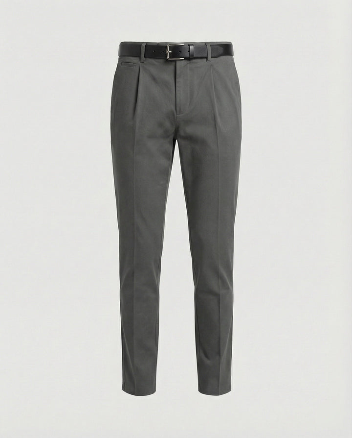 Herr Chino-byxa Slim Fit modernt snitt-Eva Jonsson