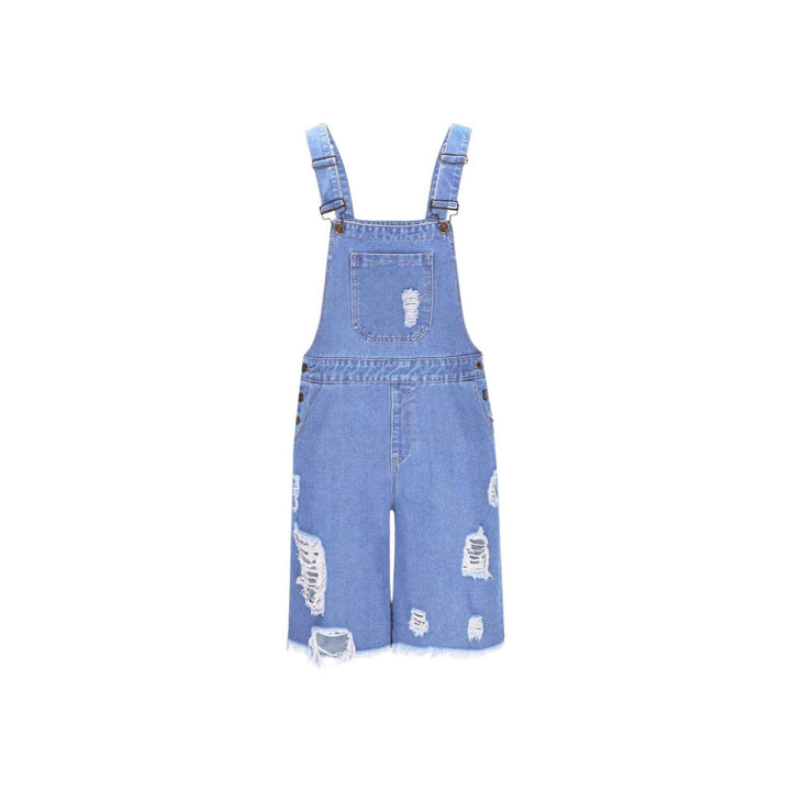 Herr Denim Bärshorts i avslappnad design med påsydda fickor Mirla-Eva Jonsson