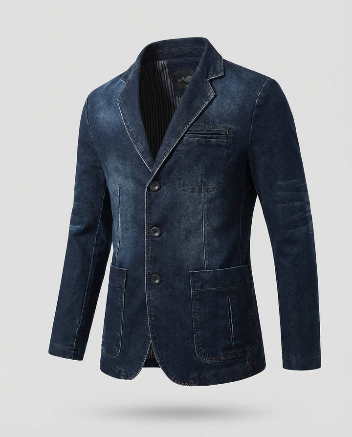 Herr Denim Jacka Casual-Eva Jonsson