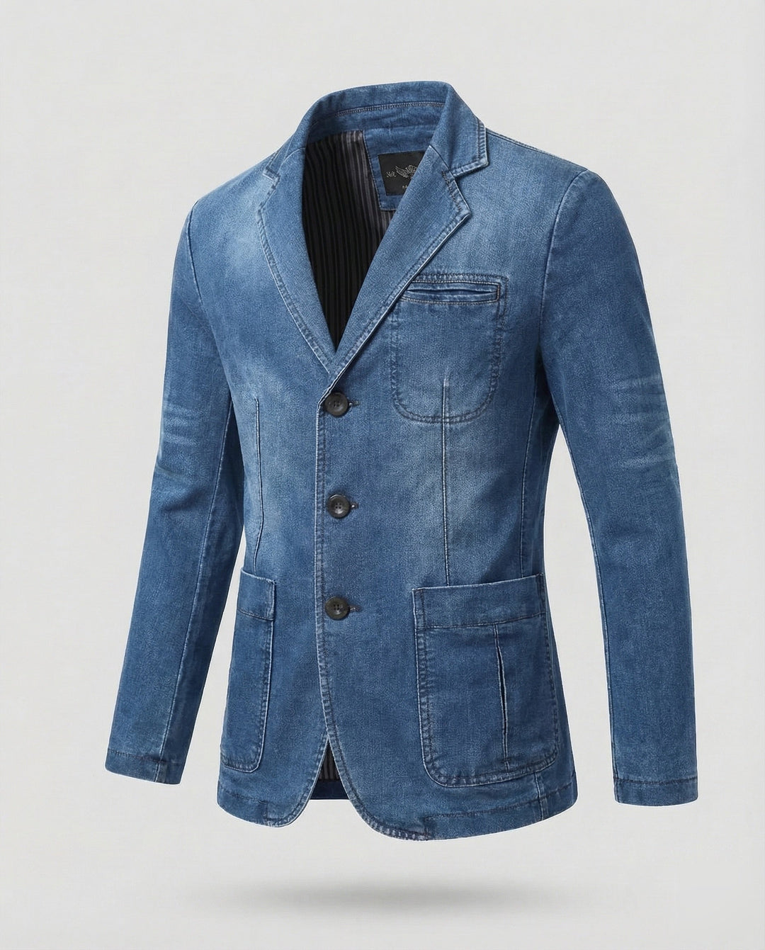 Herr Denim Jacka Casual-Eva Jonsson