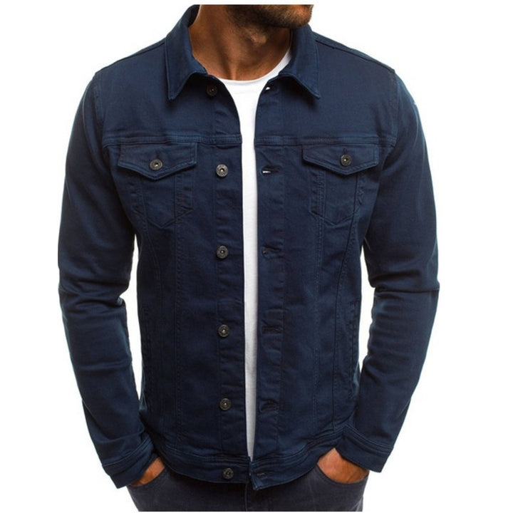 Herr Denimjacka i modern Slim-Fit-design Eva Jonsson-Eva Jonsson