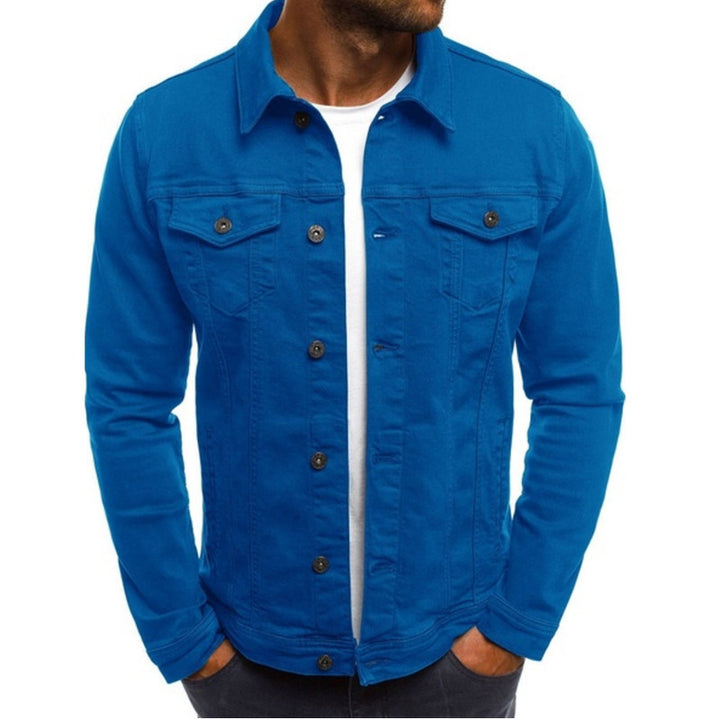 Herr Denimjacka i modern Slim-Fit-design Eva Jonsson-Eva Jonsson