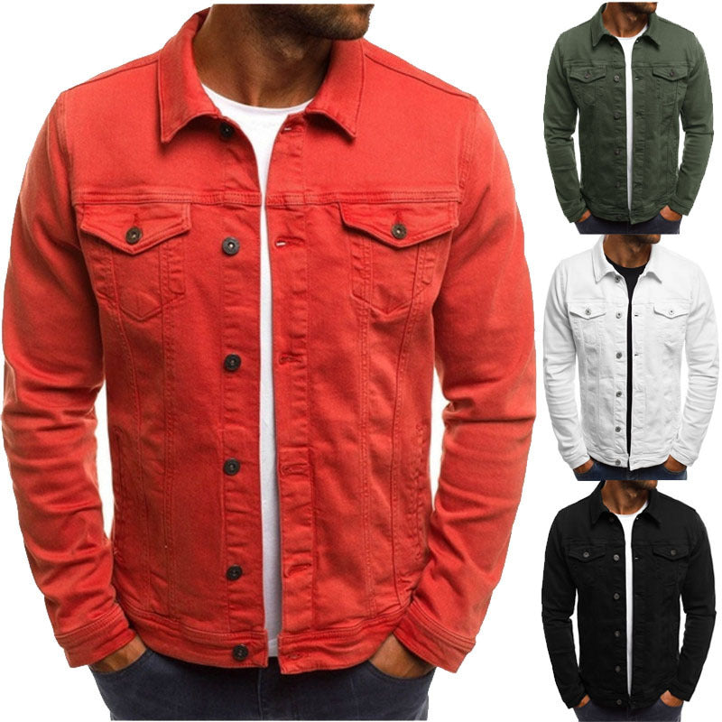 Herr Denimjacka i modern Slim-Fit-design Eva Jonsson-Eva Jonsson