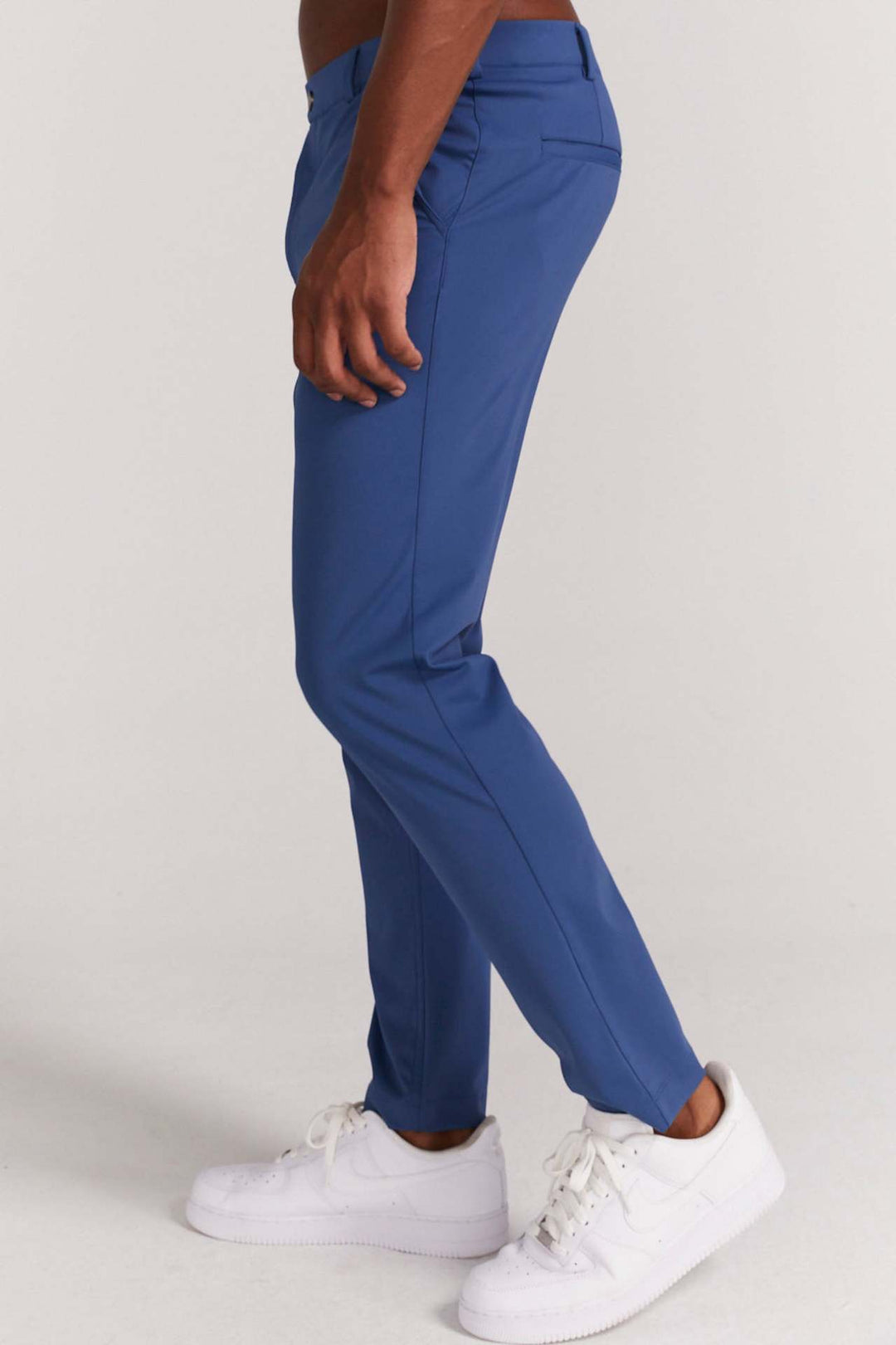 Herr Elastisk Slim-Fit Chino Byxor Mirla-Eva Jonsson