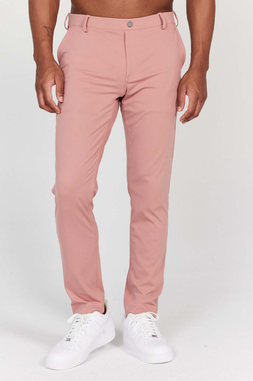 Herr Elastisk Slim-Fit Chino Byxor Mirla-Eva Jonsson
