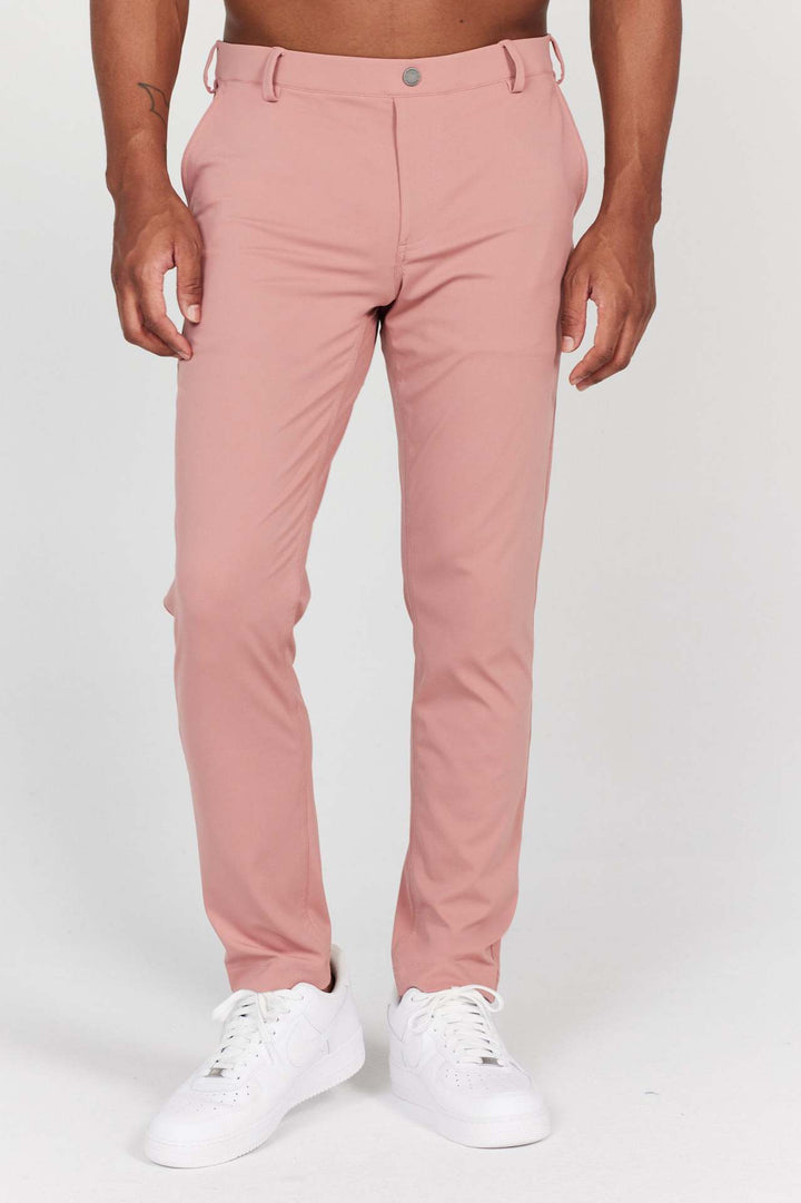 Herr Elastisk Slim-Fit Chino Byxor Mirla-Eva Jonsson