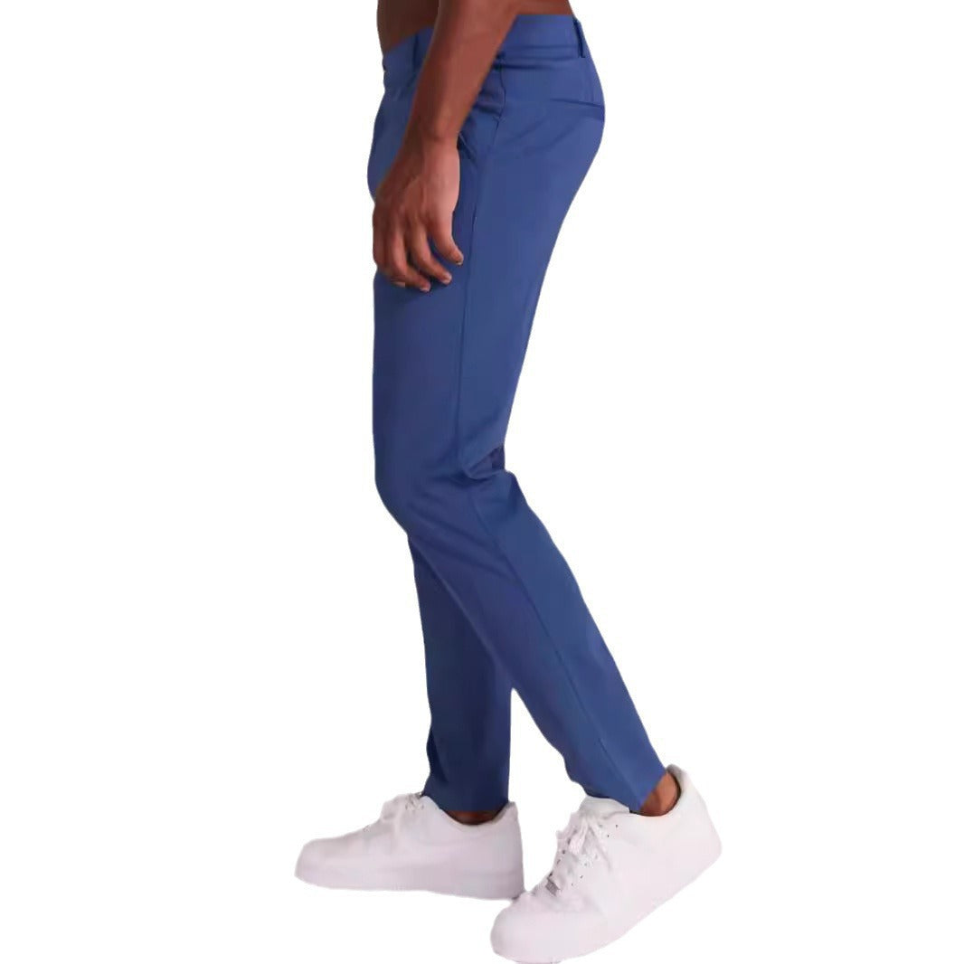 Herr Elastisk Slim-Fit Chino Byxor Mirla-Eva Jonsson