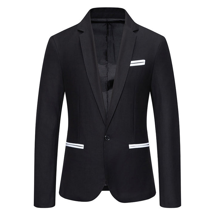 Herr Elegant Blazer med kontrasterande detaljer Mirla-Eva Jonsson
