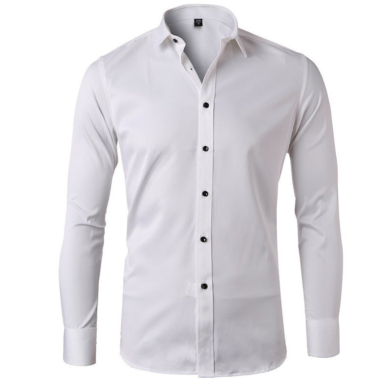 Herr Elegant Long Sleeve Shirt med Slim Fit Mirla-Eva Jonsson
