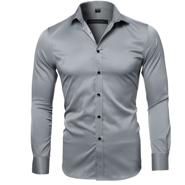 Herr Elegant Long Sleeve Shirt med Slim Fit Mirla-Eva Jonsson