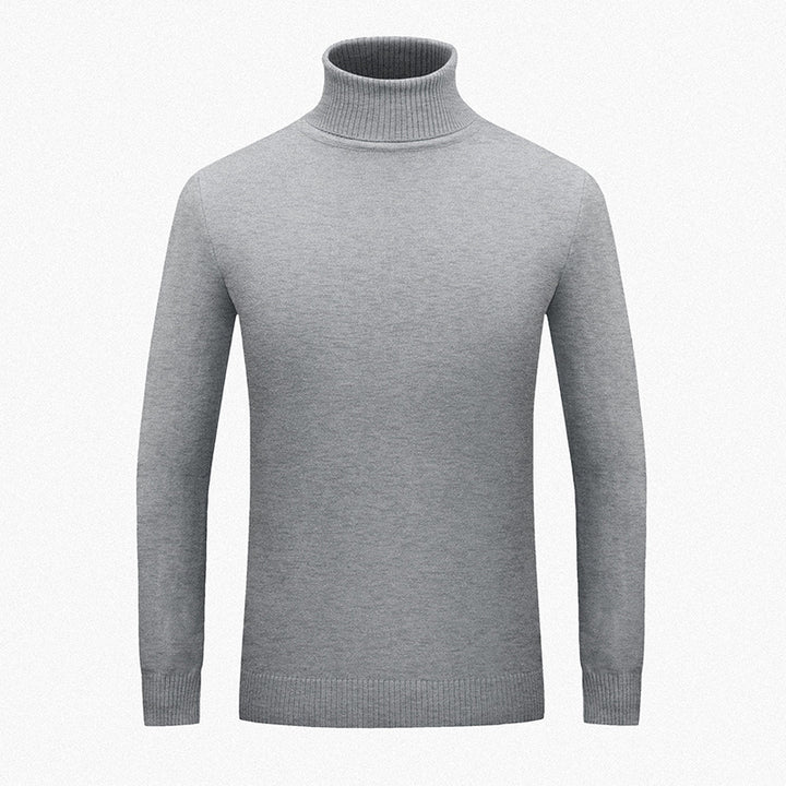 Herr Elegant Rullkragepullover i fin ull Mirla-Eva Jonsson
