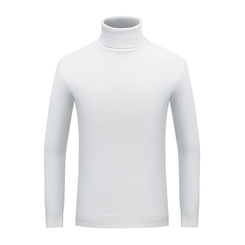Herr Elegant Rullkragepullover i fin ull Mirla-Eva Jonsson
