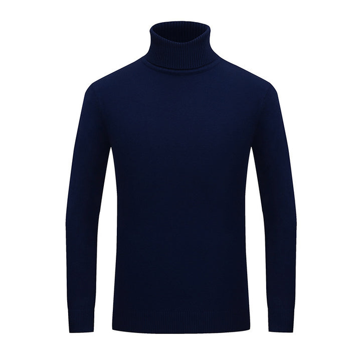 Herr Elegant Rullkragepullover i fin ull Mirla-Eva Jonsson
