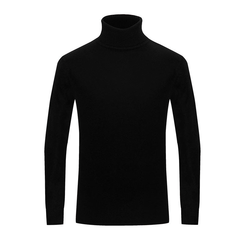 Herr Elegant Rullkragepullover i fin ull Mirla-Eva Jonsson