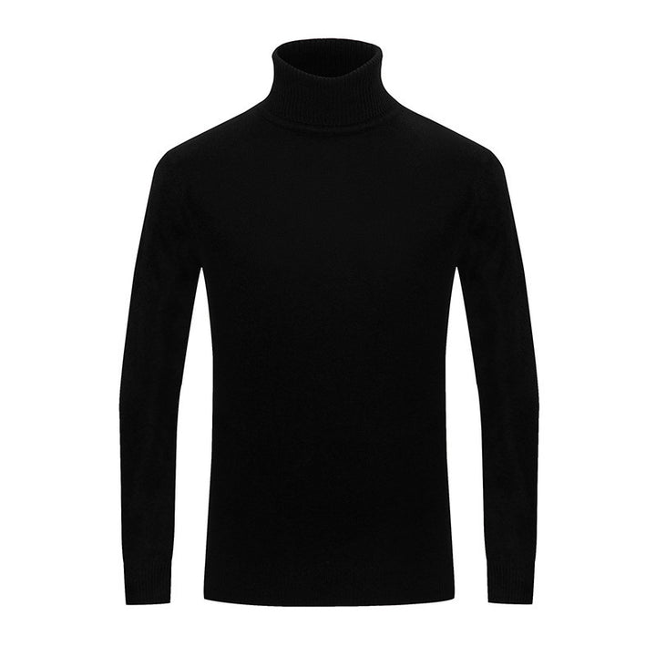 Herr Elegant Rullkragepullover i fin ull Mirla-Eva Jonsson