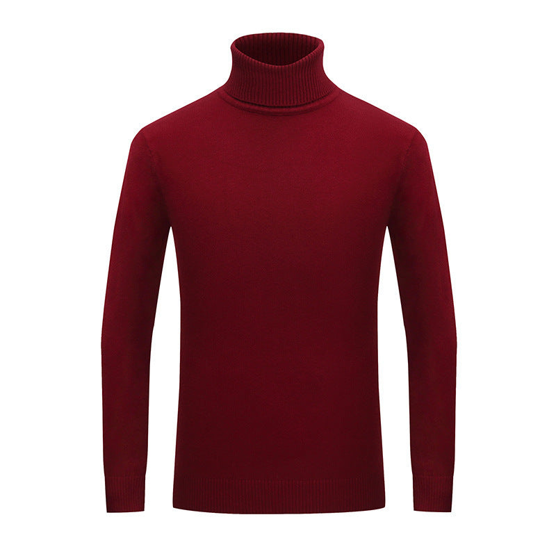 Herr Elegant Rullkragepullover i fin ull Mirla-Eva Jonsson