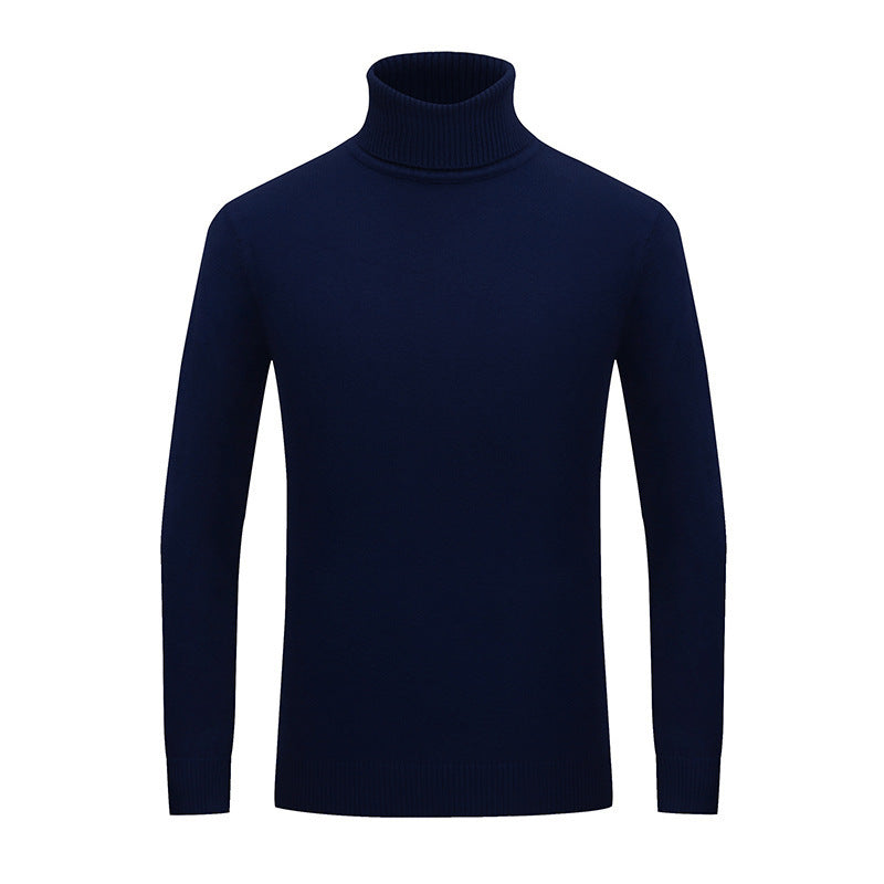 Herr Elegant Rullkragepullover i fin ull Mirla-Eva Jonsson