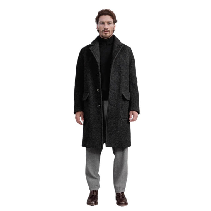 Herr Elegant och tidlös Longcoat Mirla-Eva Jonsson
