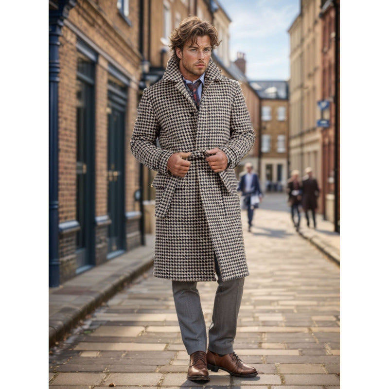 Herr Elegant och tidlös Wool-långrock Mirla-Eva Jonsson