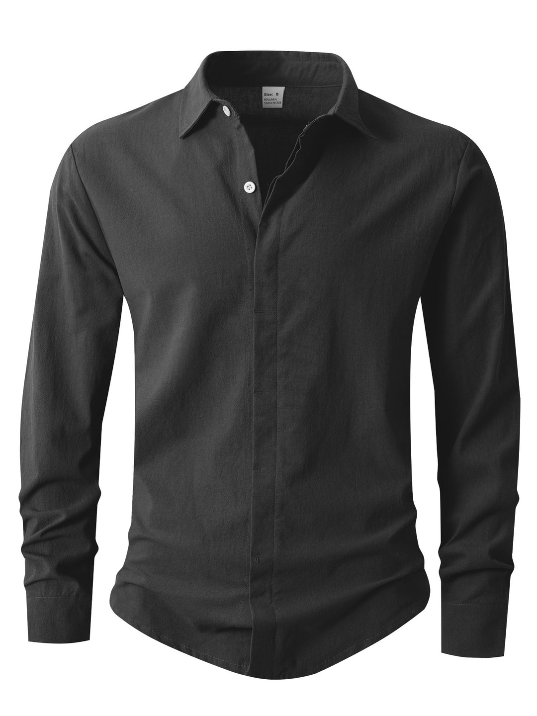 Herr Eleganta Casual-sk shirt med Slim-Fit skärning Mirla-Eva Jonsson