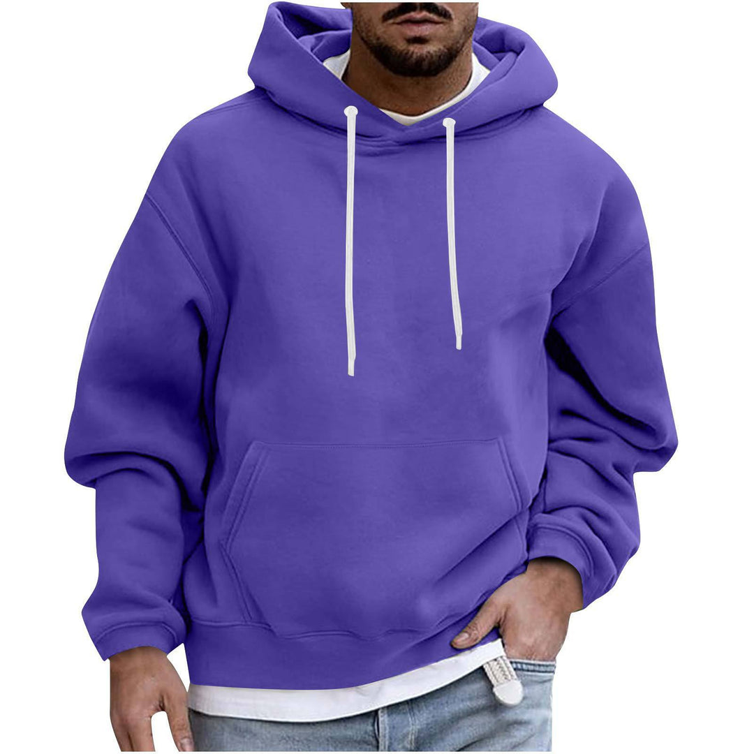 Herr Hoodie med oversized passform och praktiska kängurufickor Mirla-Eva Jonsson