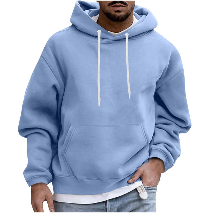 Herr Hoodie med oversized passform och praktiska kängurufickor Mirla-Eva Jonsson