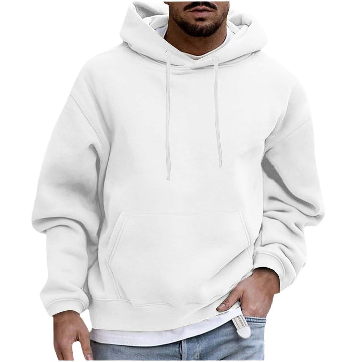 Herr Hoodie med oversized passform och praktiska kängurufickor Mirla-Eva Jonsson
