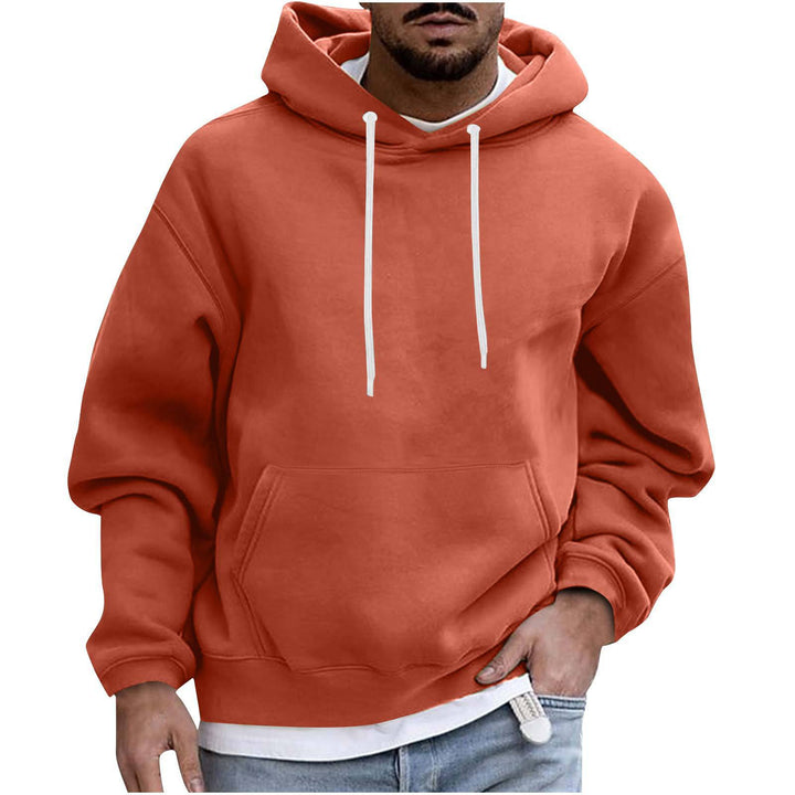 Herr Hoodie med oversized passform och praktiska kängurufickor Mirla-Eva Jonsson