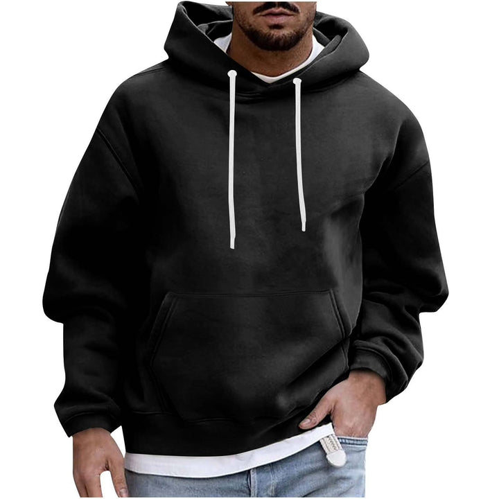 Herr Hoodie med oversized passform och praktiska kängurufickor Mirla-Eva Jonsson