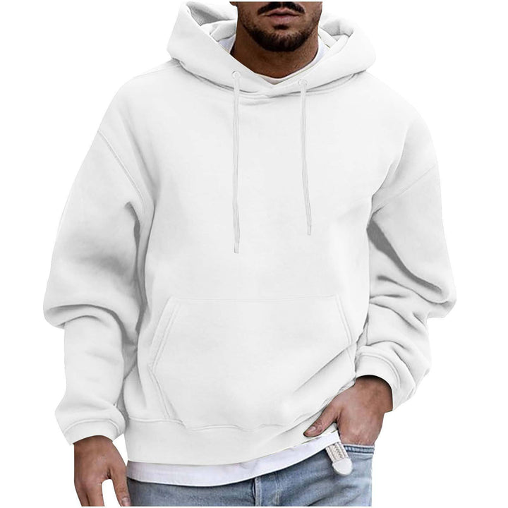Herr Hoodie med oversized passform och praktiska kängurufickor Mirla-Eva Jonsson