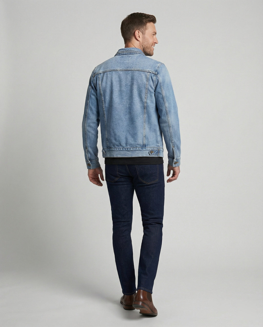 Herr Jeansjacka Denim Worker-Eva Jonsson