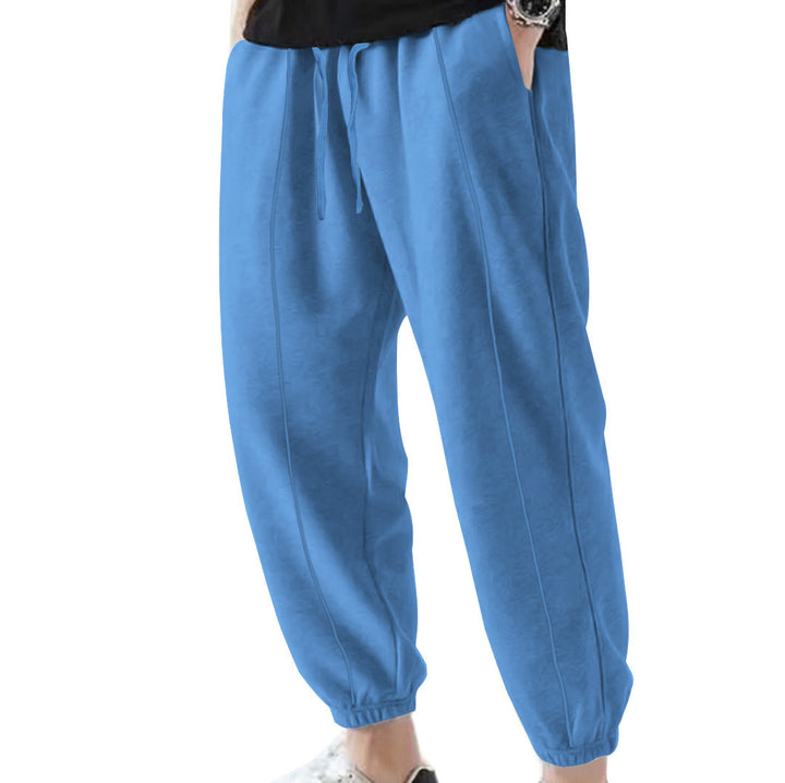 Herr Joggingbyxor med sidofickor och elastisk midja Mirla-Eva Jonsson