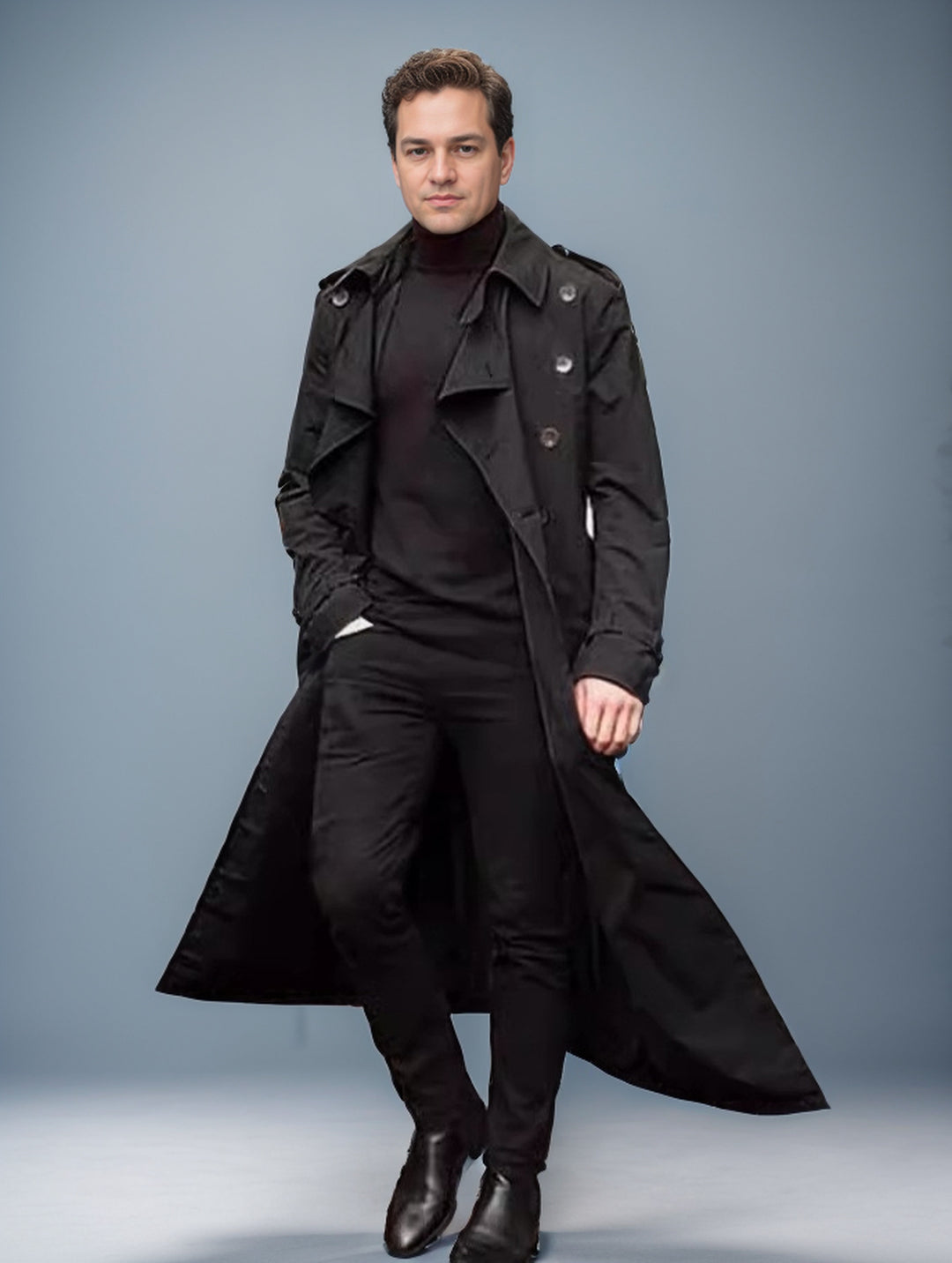 Herr Lång Trenchcoat Eva Jonsson-Eva Jonsson