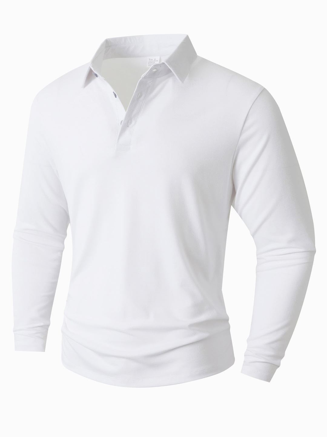 Herr Långärmad Poloshirt med modern skärning Mirla-Eva Jonsson