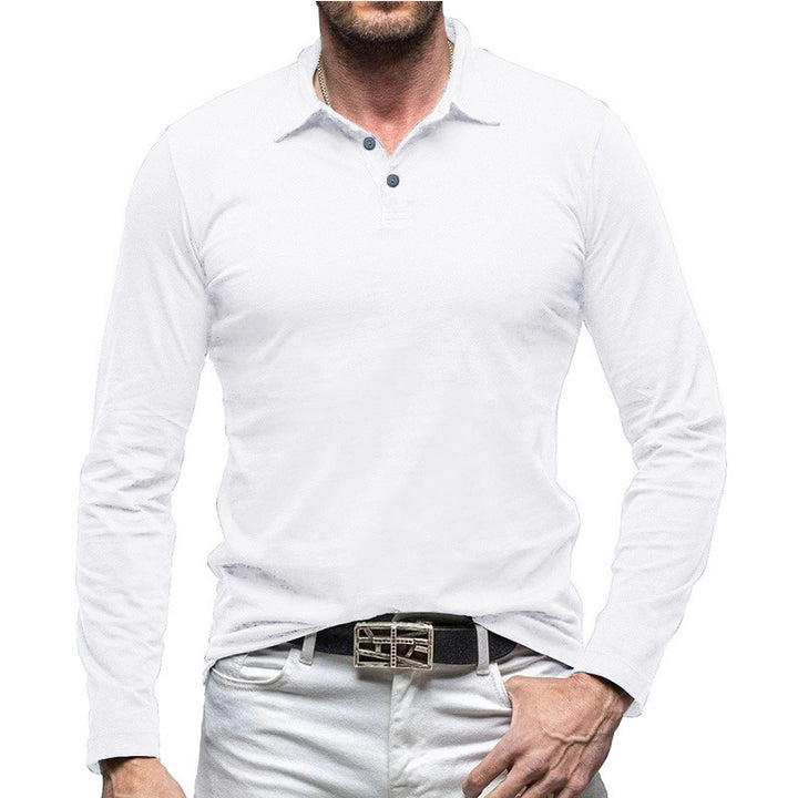 Herr Långärmad Poloshirt med modern skärning Mirla-Eva Jonsson