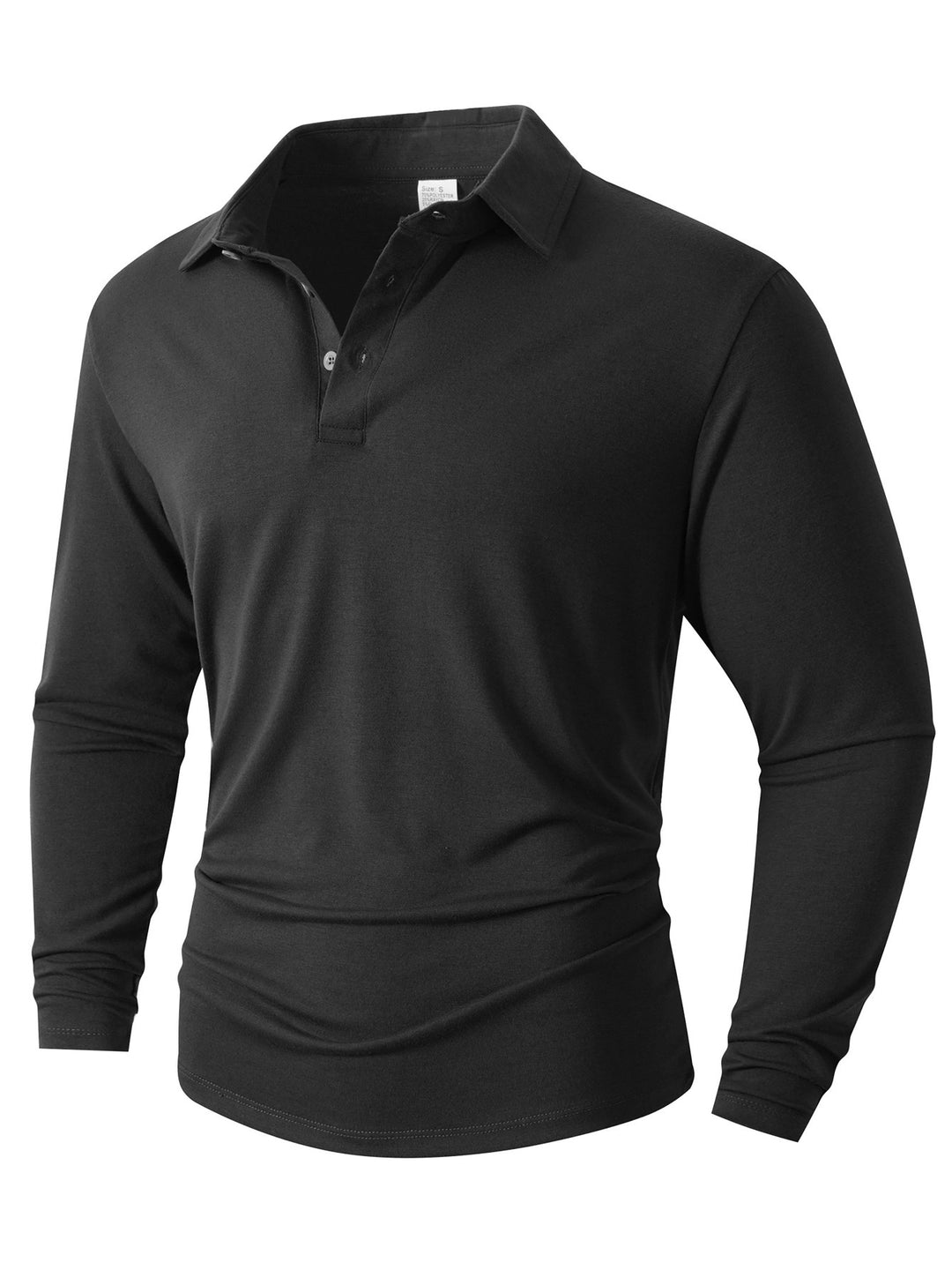 Herr Långärmad Poloshirt med modern skärning Mirla-Eva Jonsson