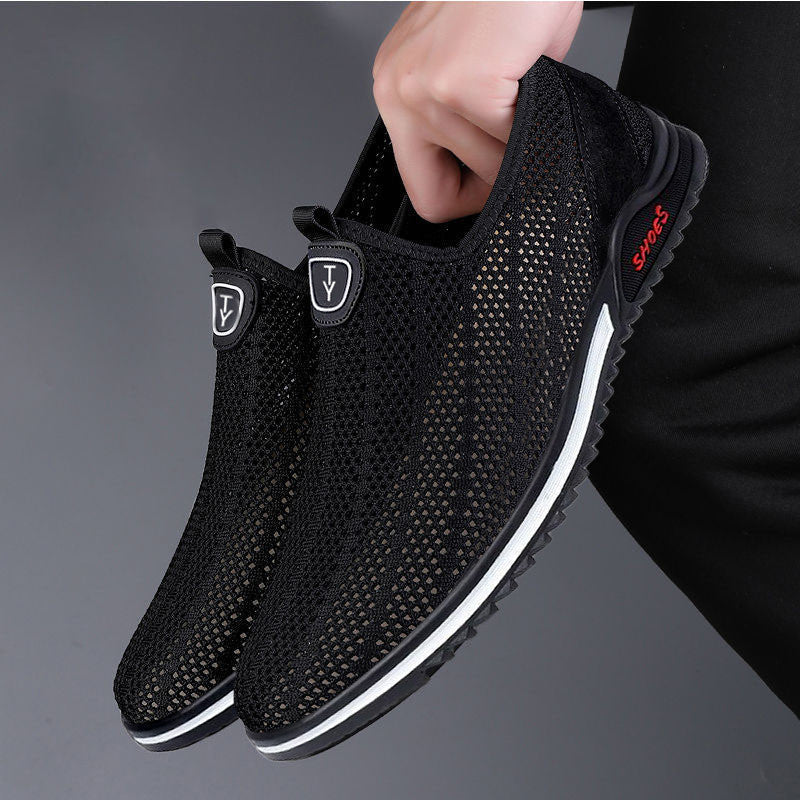 Herr Lightweight Breathable Slip-On Sneakers Mirla-Eva Jonsson