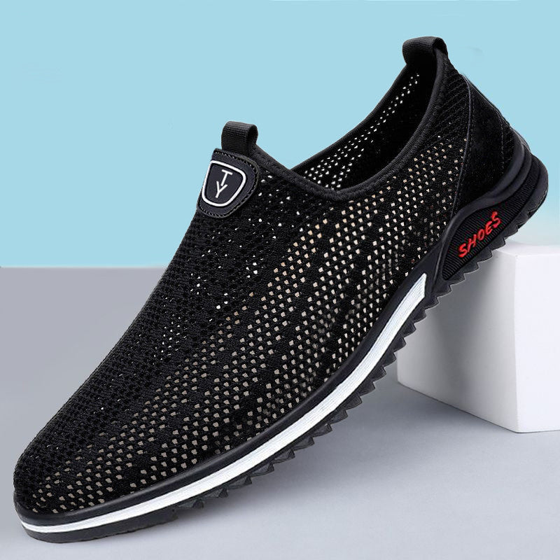 Herr Lightweight Breathable Slip-On Sneakers Mirla-Eva Jonsson