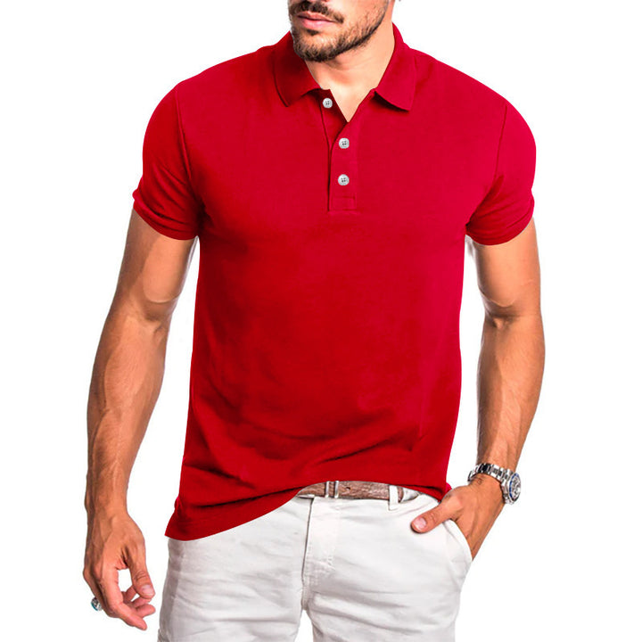 Herr Piqué Poloshirt med sportig passform Mirla-Eva Jonsson