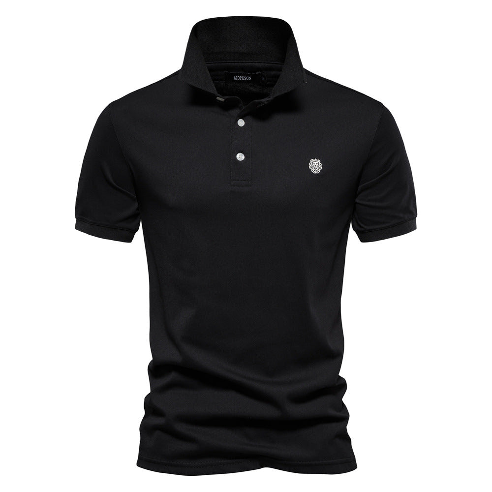 Herr Polo-shirt med fin piqué-struktur och klassisk krage Mirla-Eva Jonsson