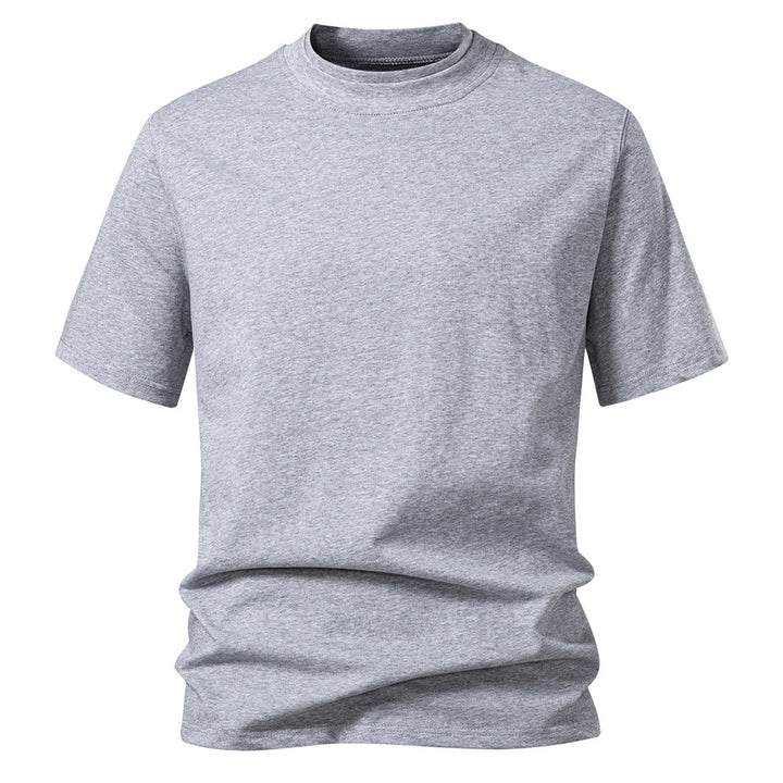 Herr Rundhals T-shirt i högkvalitativ bomull Mirla-Eva Jonsson