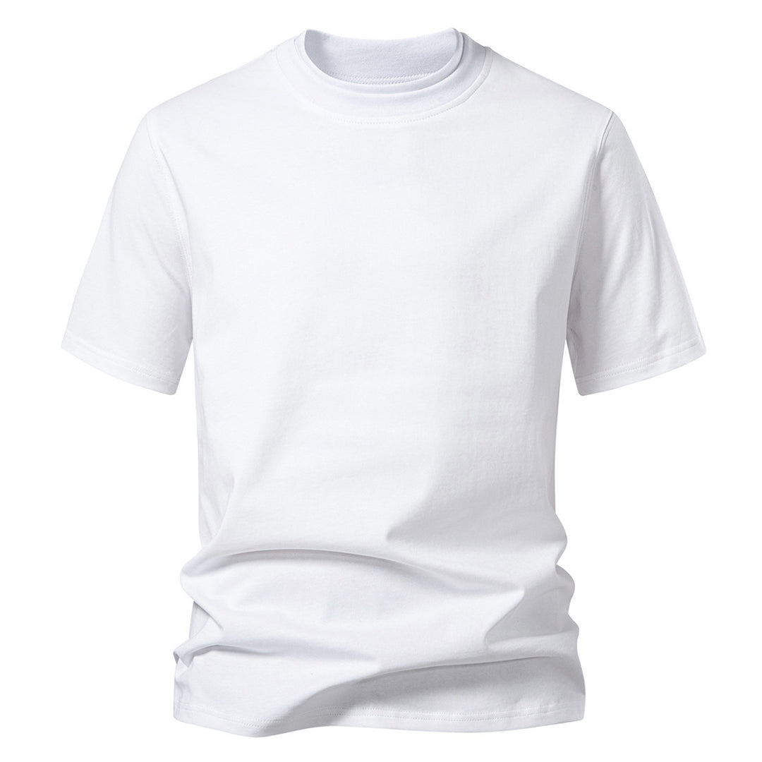 Herr Rundhals T-shirt i högkvalitativ bomull Mirla-Eva Jonsson
