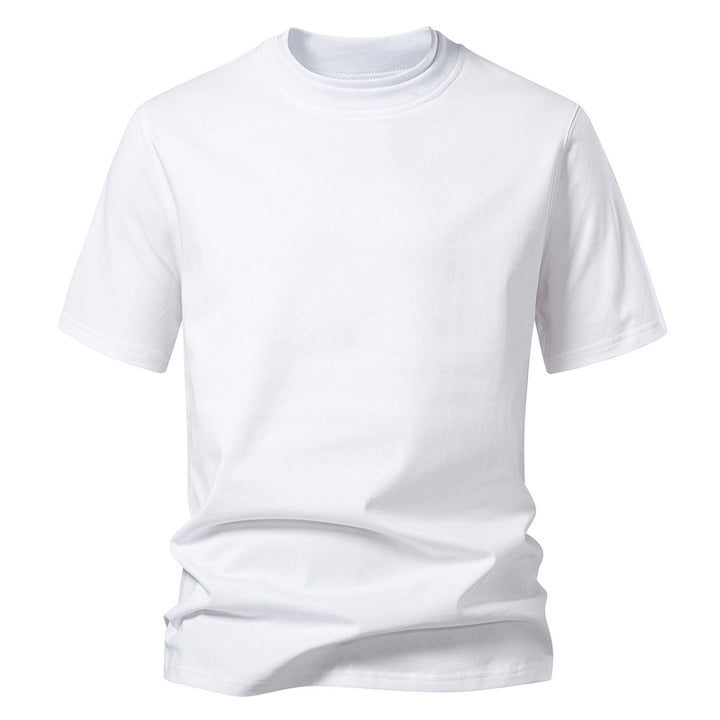 Herr Rundhals T-shirt i högkvalitativ bomull Mirla-Eva Jonsson