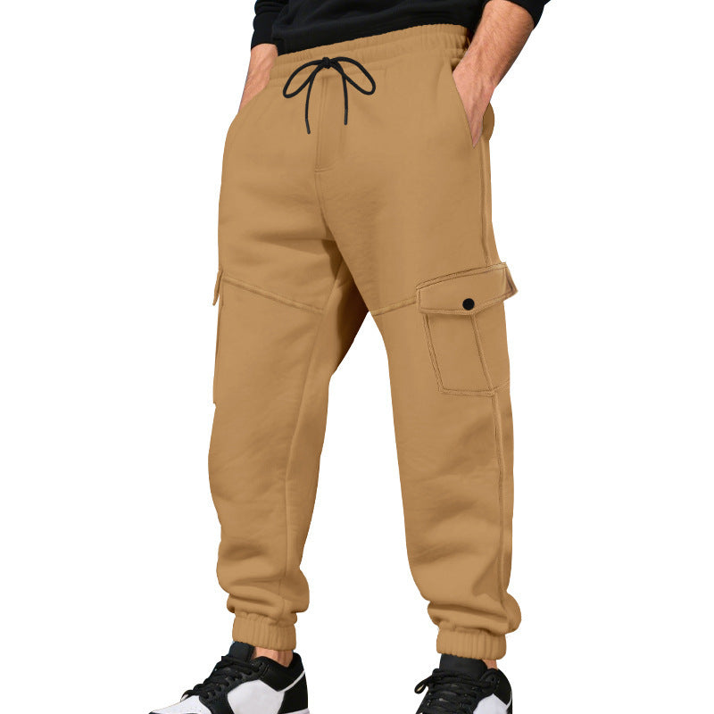Herr Sportig Cargo-Joggingbyxor med elastisk midja Mirla-Eva Jonsson