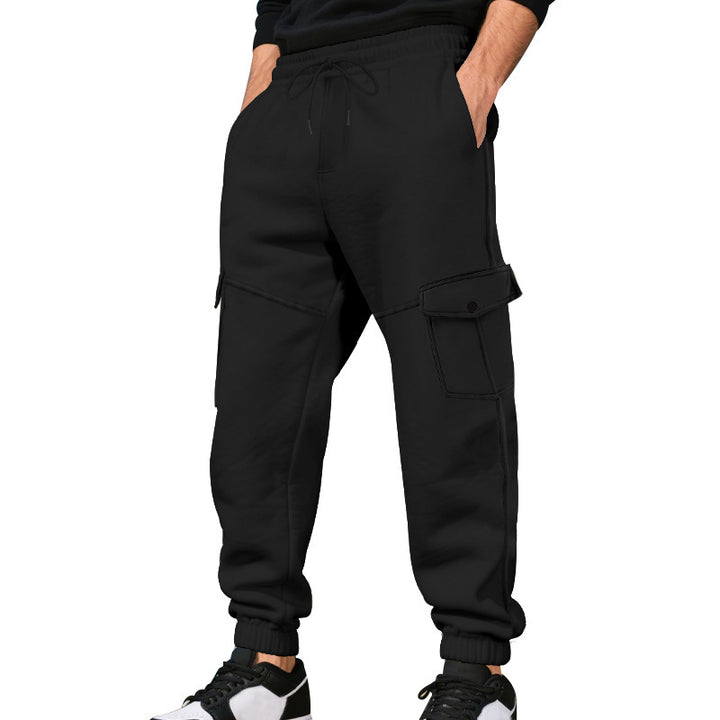 Herr Sportig Cargo-Joggingbyxor med elastisk midja Mirla-Eva Jonsson