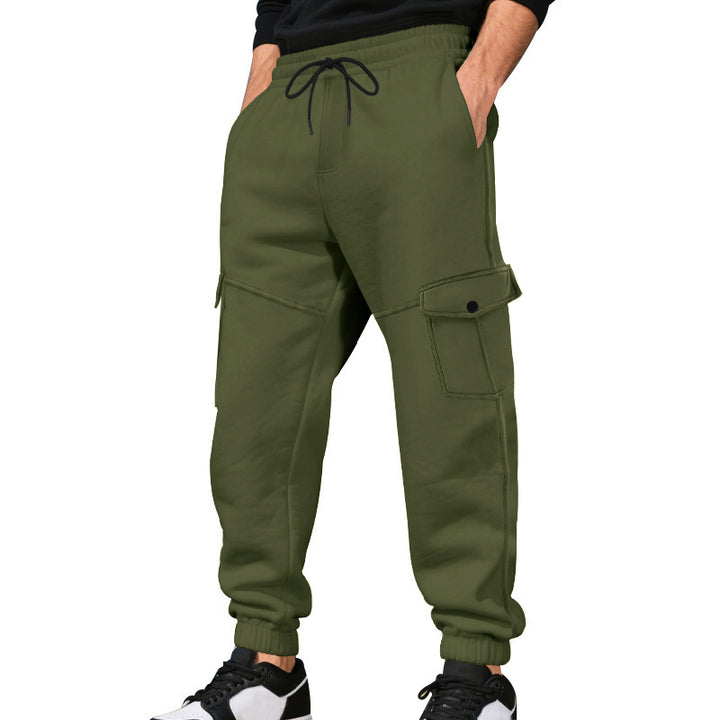 Herr Sportig Cargo-Joggingbyxor med elastisk midja Mirla-Eva Jonsson